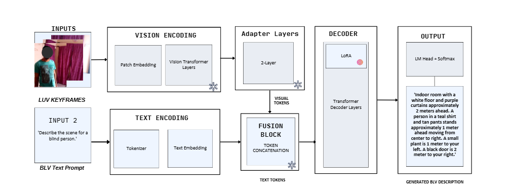 Smol-VL-BLV Post-Training Pipeline Architecture Diagram
